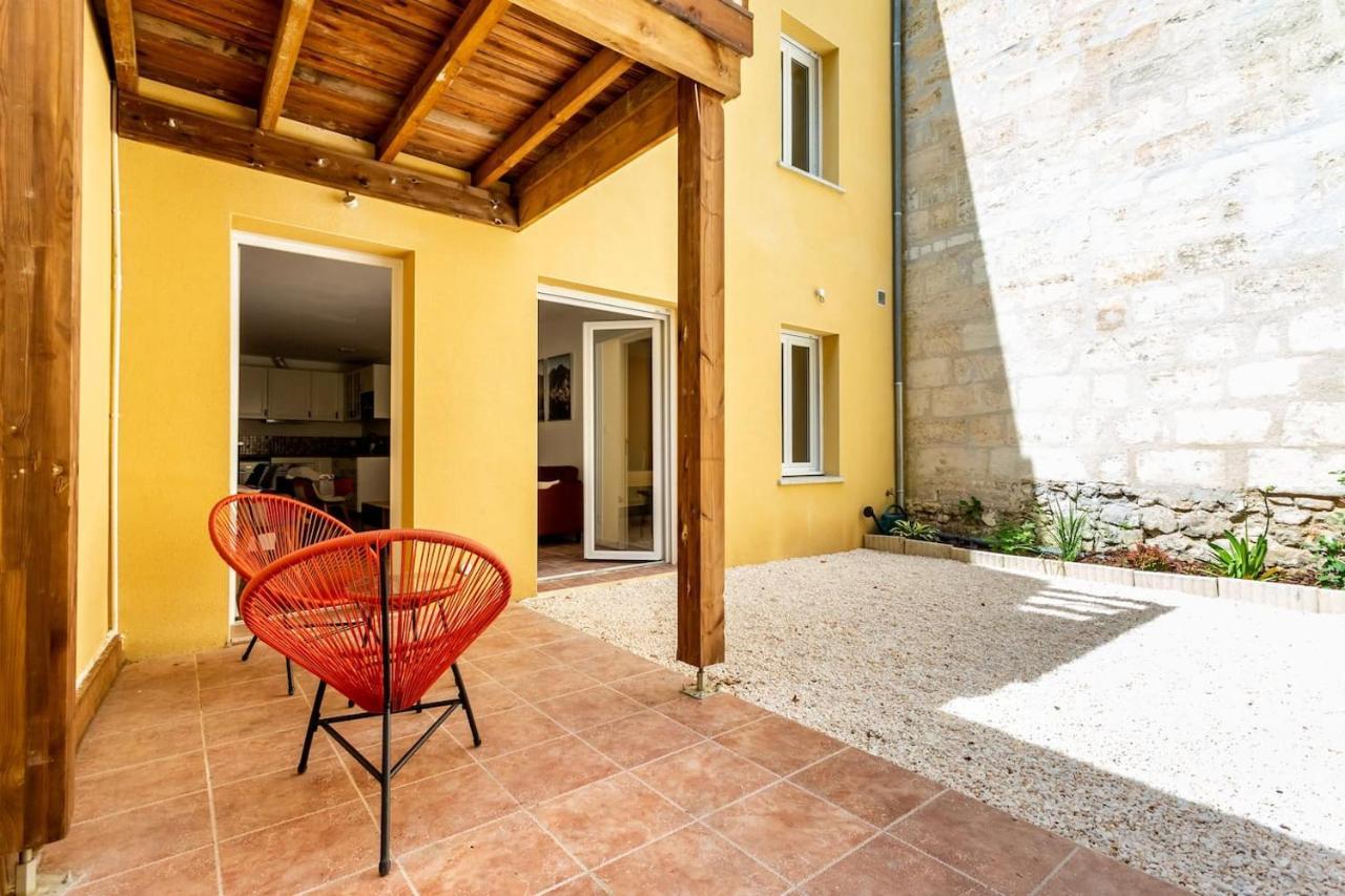 Joli Appartement Avec Jardin / Vieux-Lormont Εξωτερικό φωτογραφία